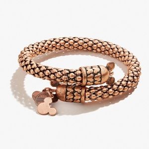 Rose Gold Disney Mickey Mouse Wrap Bracelet